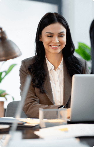 Woman on Laptop